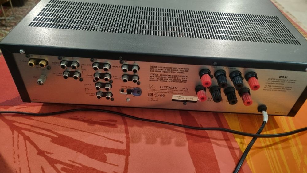 Wzmacniacz Luxman L 410