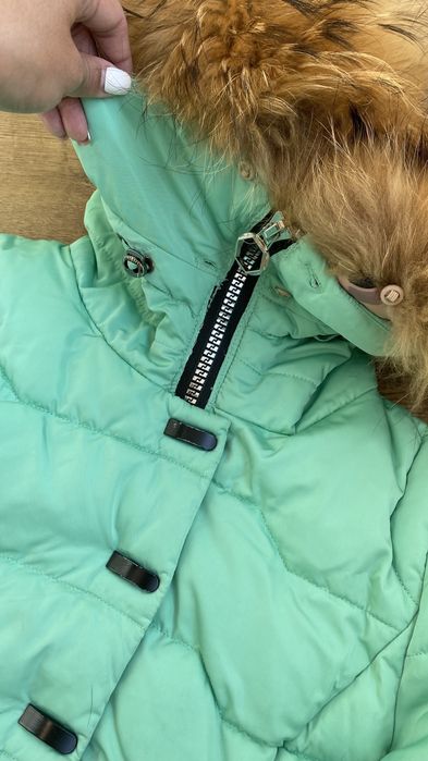 Зимова куртка синтепонова курточка пуховик