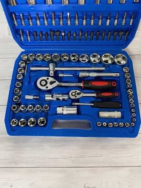 Набір інструментів головок і біт 108 од у кейсі тріскачки 72T