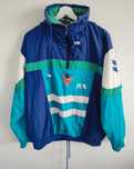 Kurtka wiatrówka Hummel vintage retro 80s 90s y2k oversize luźna L spo