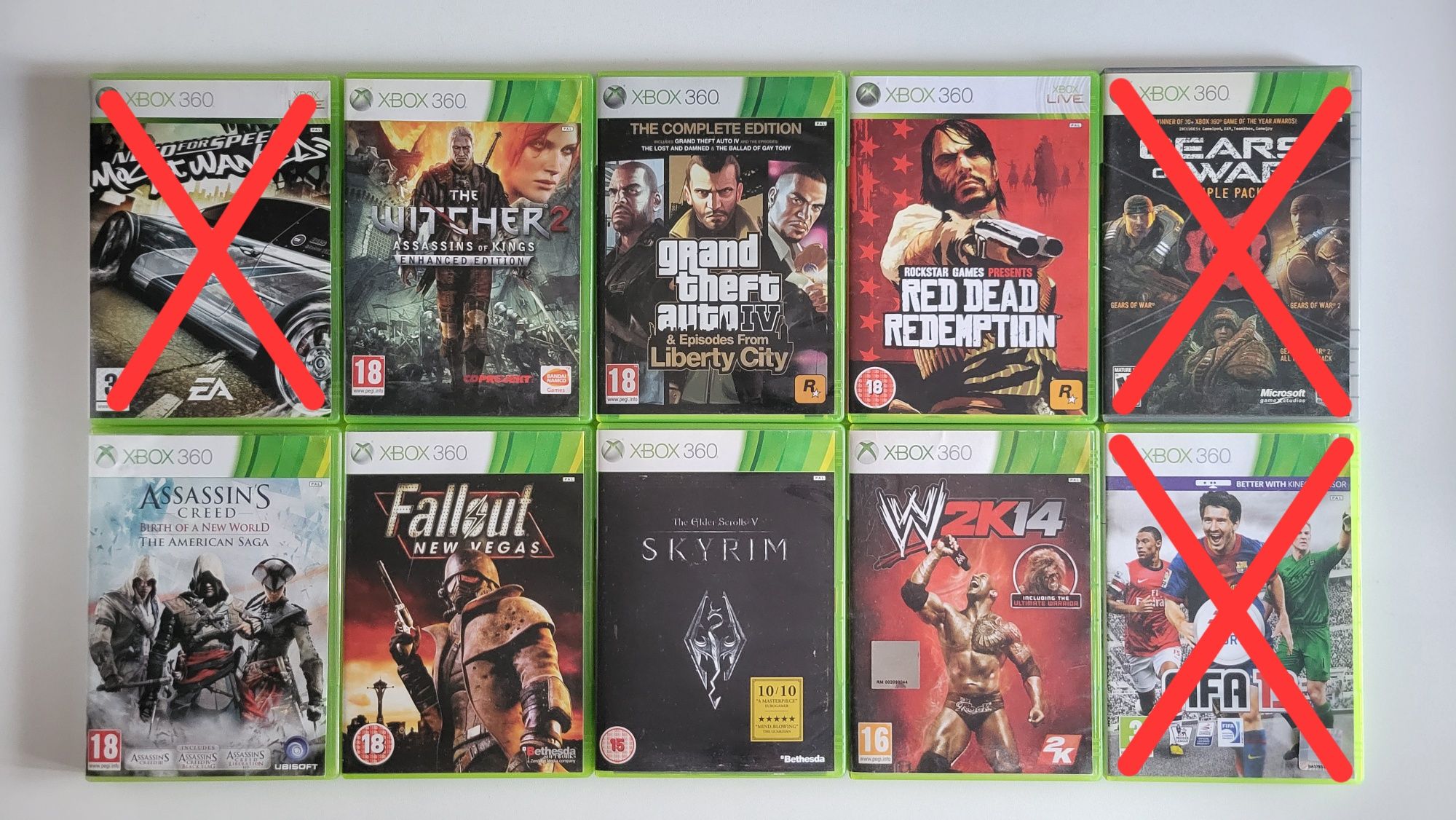 Колекця дисків XBOX 360 Ліцензія