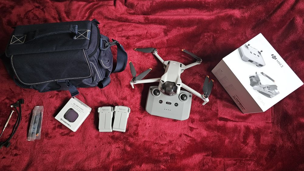 Dji mini 3, 2 Baterias, filtros ND e Mala !!