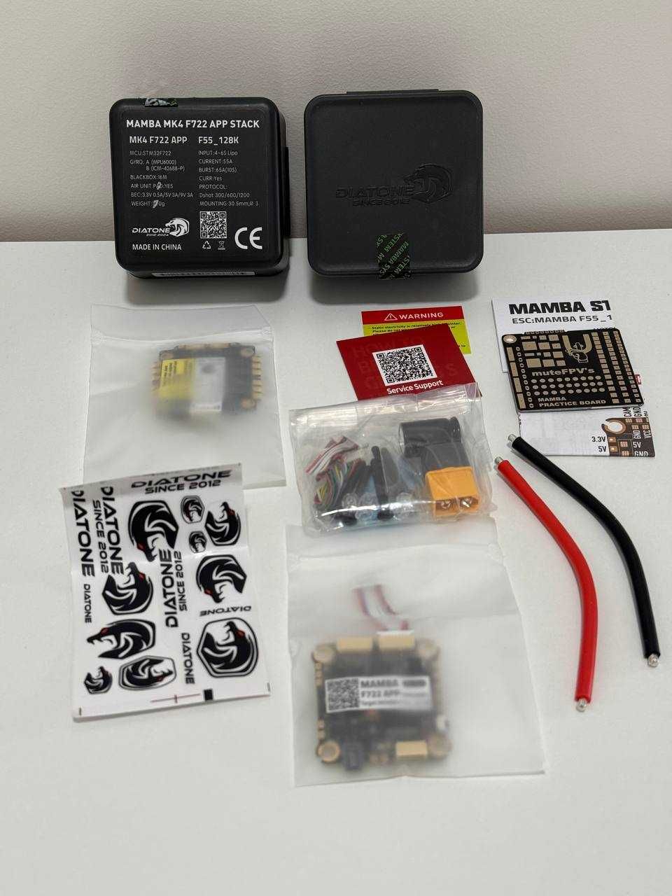 Комбо стек DIATONE MAMBA F722 APP MK4 + ESC F55_128K BL32