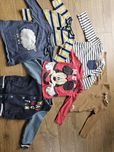 Bluzki długi rękaw 86/92 coccodrillo h&m 5.10.15 lupilu