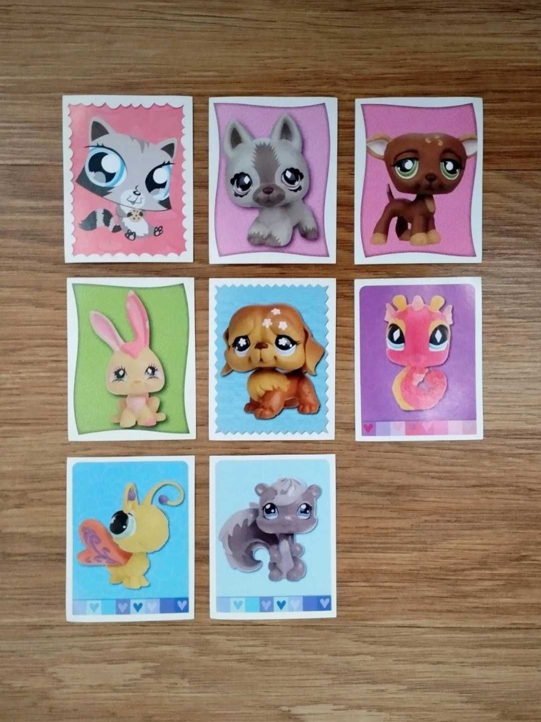 Cromos Coleção Panini "Littlest Pet Shop" 2008