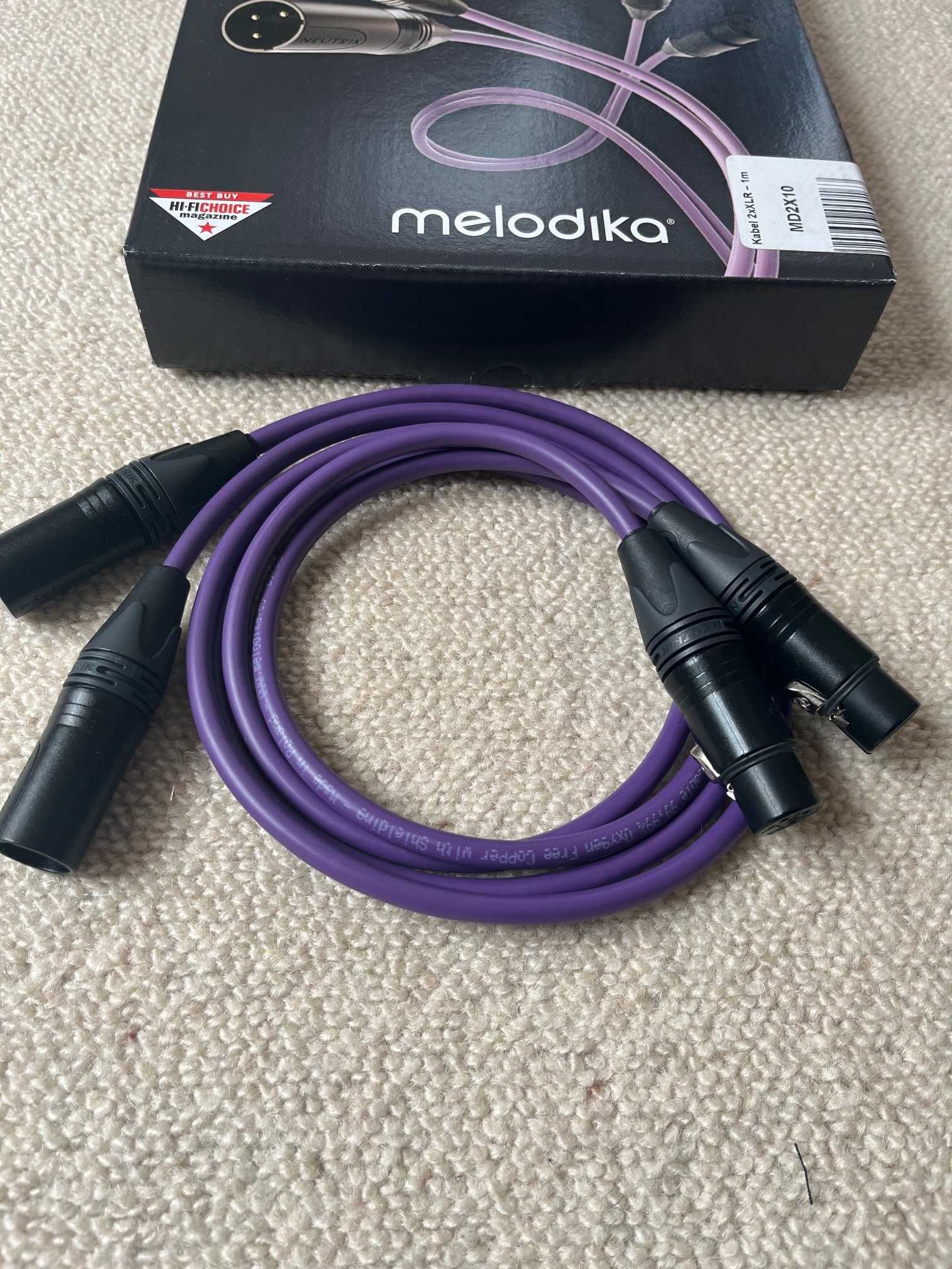 Melodika Purple rain XLR 1m