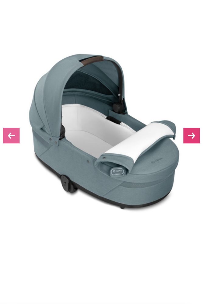 Gondola cybex  balios/talos sky blue gwarancja