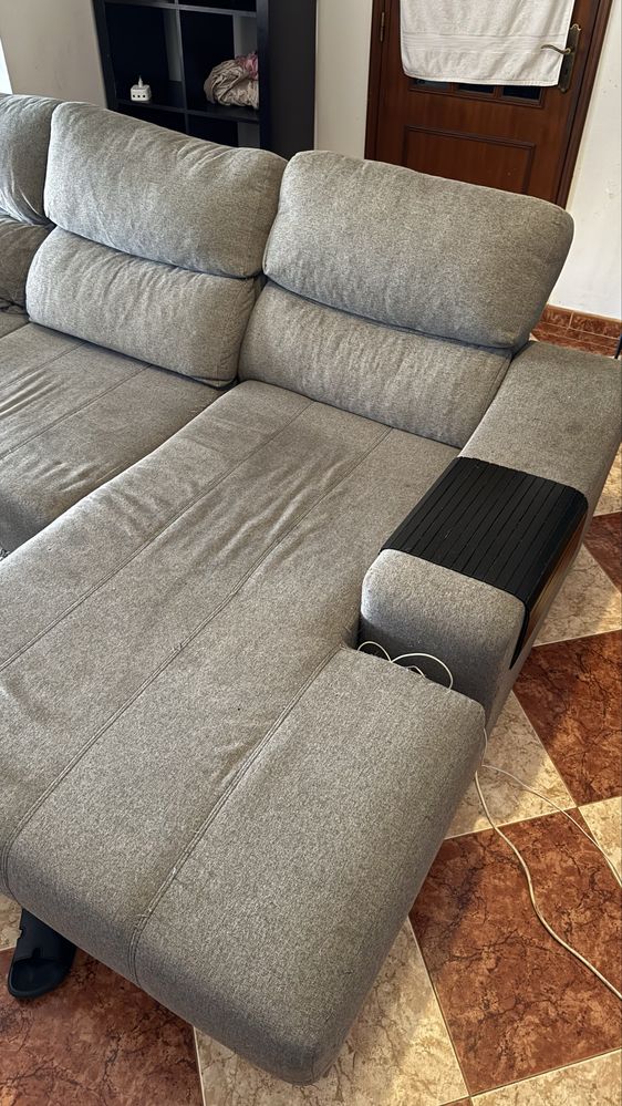 Sofá Chaise longue Conforama