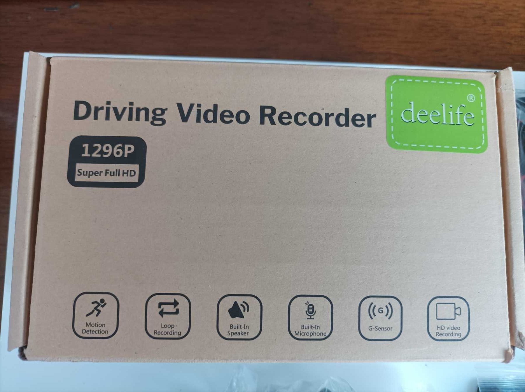 продам  відеореєстратор driving video recorde Deelife 1296Р