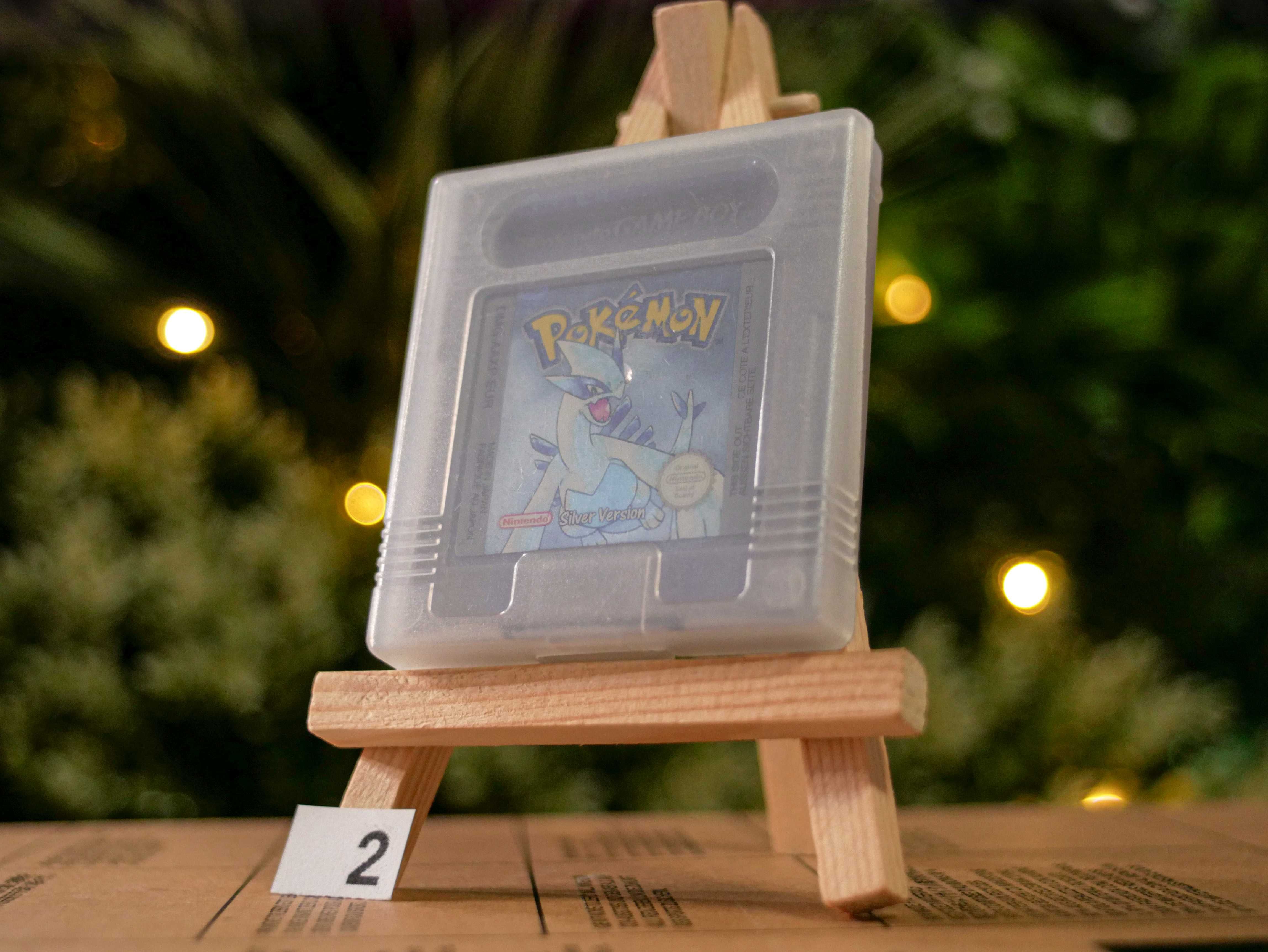 Pokemon Silver na konsole Nintendo Gameboy + org case