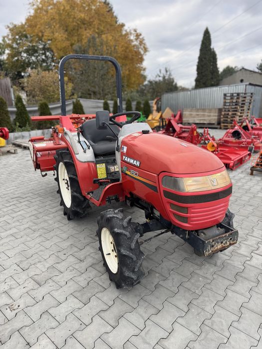 Traktor traktorek ogrodniczy Yanmar AF 160 z glebogryzarką 120cm |