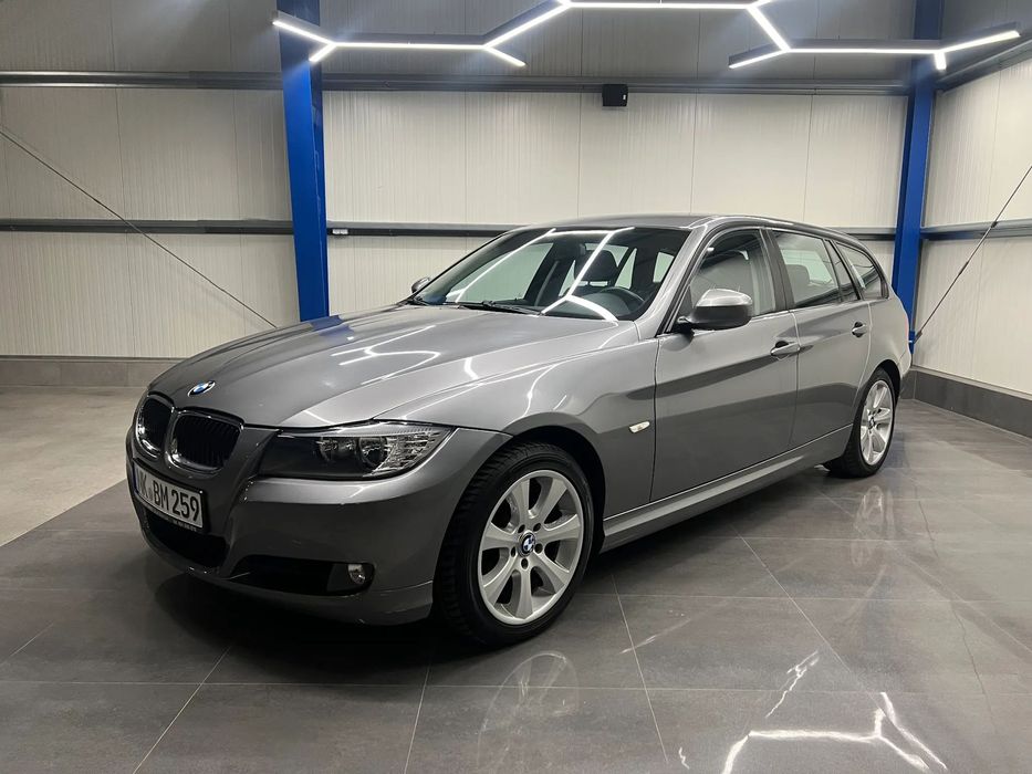 BMW Seria 3 bmw 318d 2009r lift alu klimatron grzane fotele podświetlane klamki