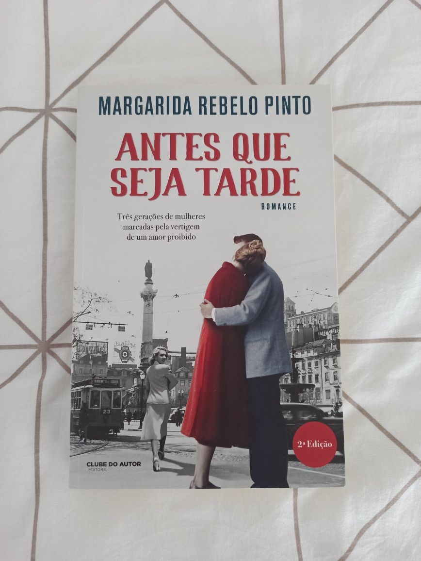 Livro "Antes que seja tarde" de Margarida Rebelo Pinto