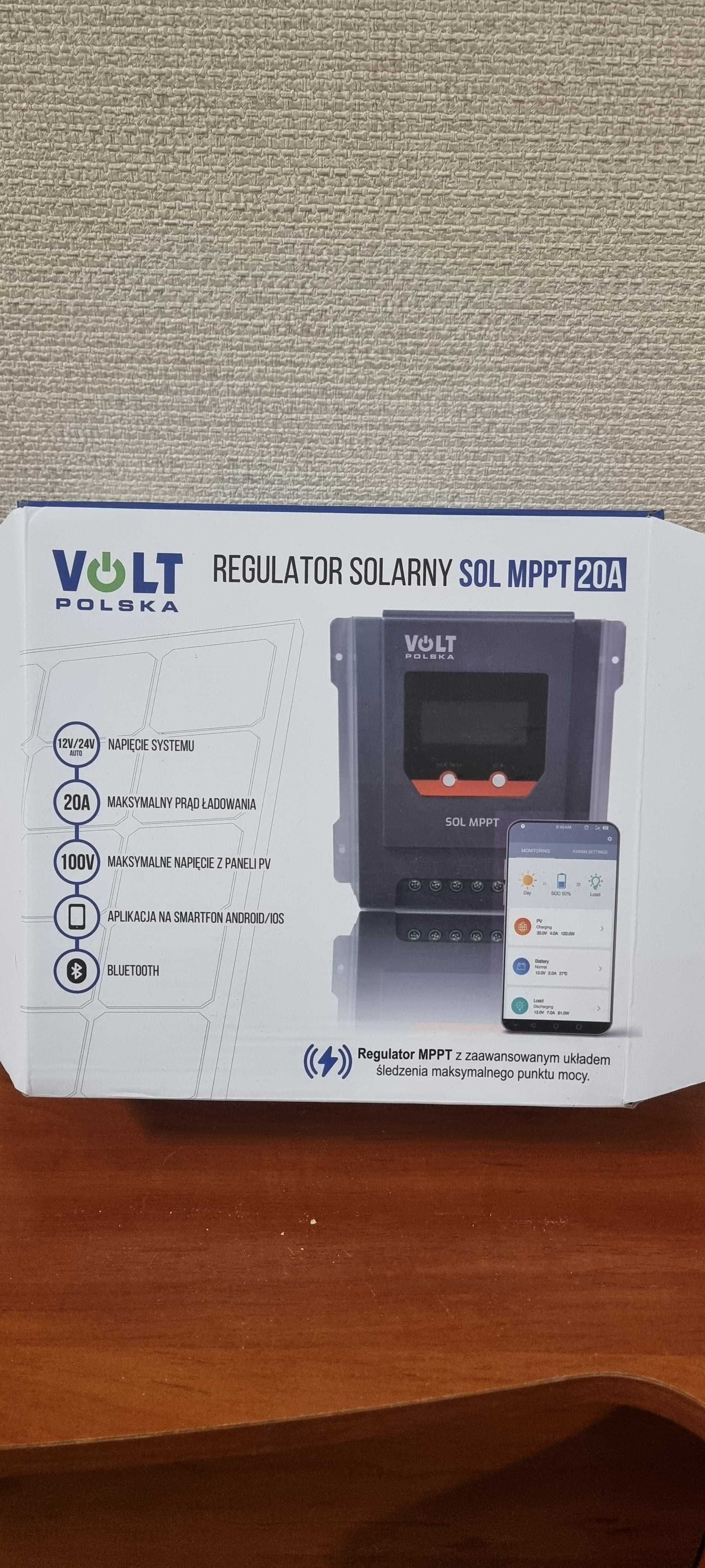 Контроллер заряда  Volt Polska SOL MPPT 20A