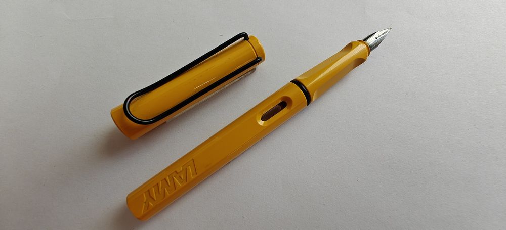 Pióro wieczne Lamy Safari wersja kolekcjonerska wczesne żółte