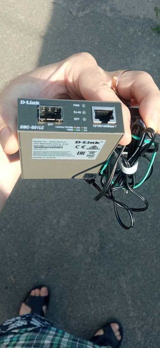 Медіаконвертер D-Link  DMC-G01LC з SFP-модулем