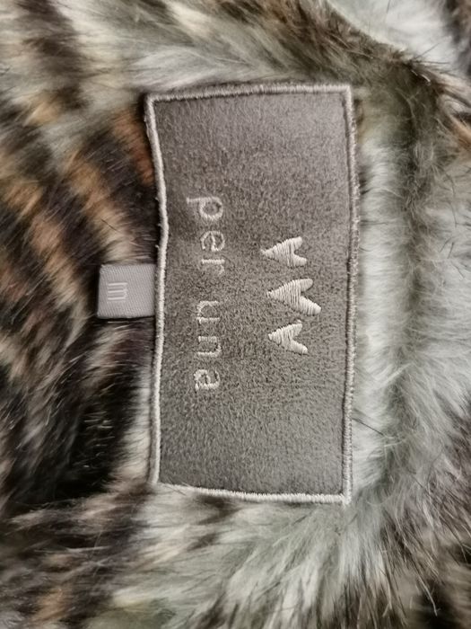 Bezrękawnik kamizelka z futerkiem od środka r. M