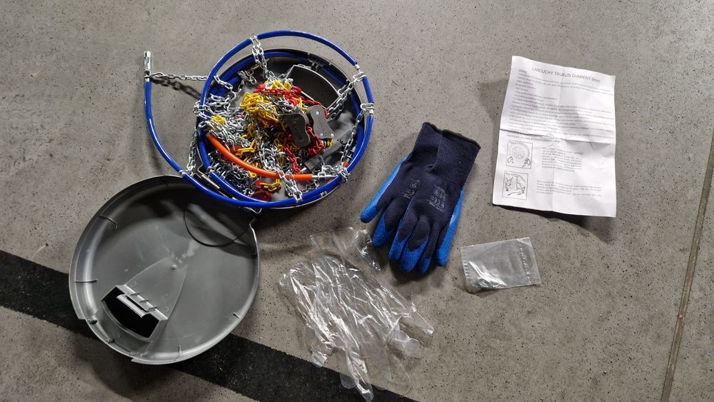 Łańcuchy śniegowe Taurus diament 9mm gr. 90