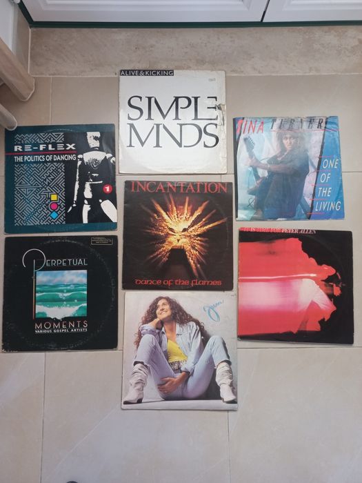 Lote de discos 7x albuns