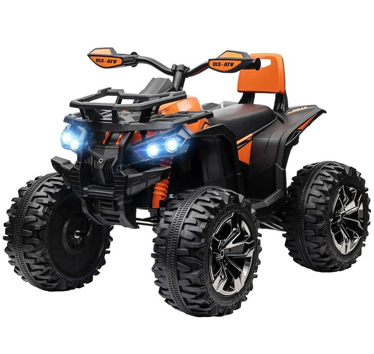 Quad dla dzieci, z reflektorem pomarańczowy