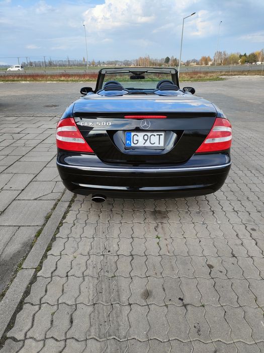 Mercedes CLK 500 kabriolet przebieg 87 tys km pakiet AMG lub zamiana