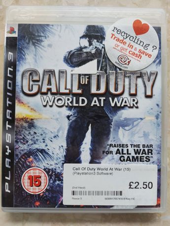 Call of Duty World at War ps3 playstation 3