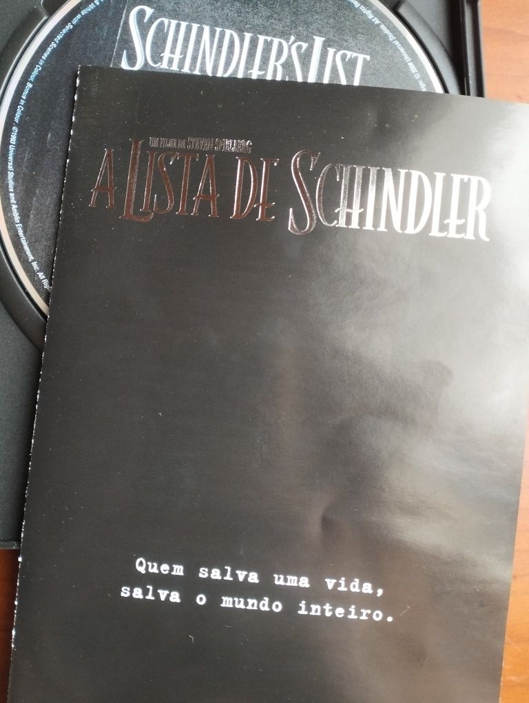 DVD A Lista de Schindler - edição de 2 discos