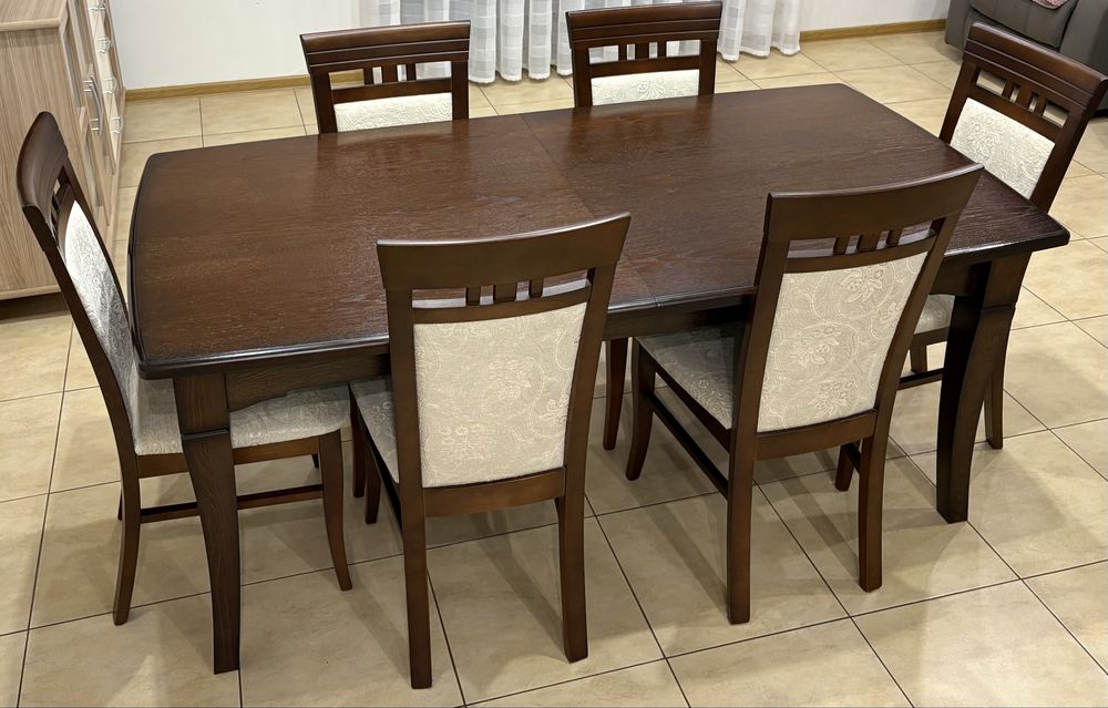 Sprzedam stół + 6 krzeseł