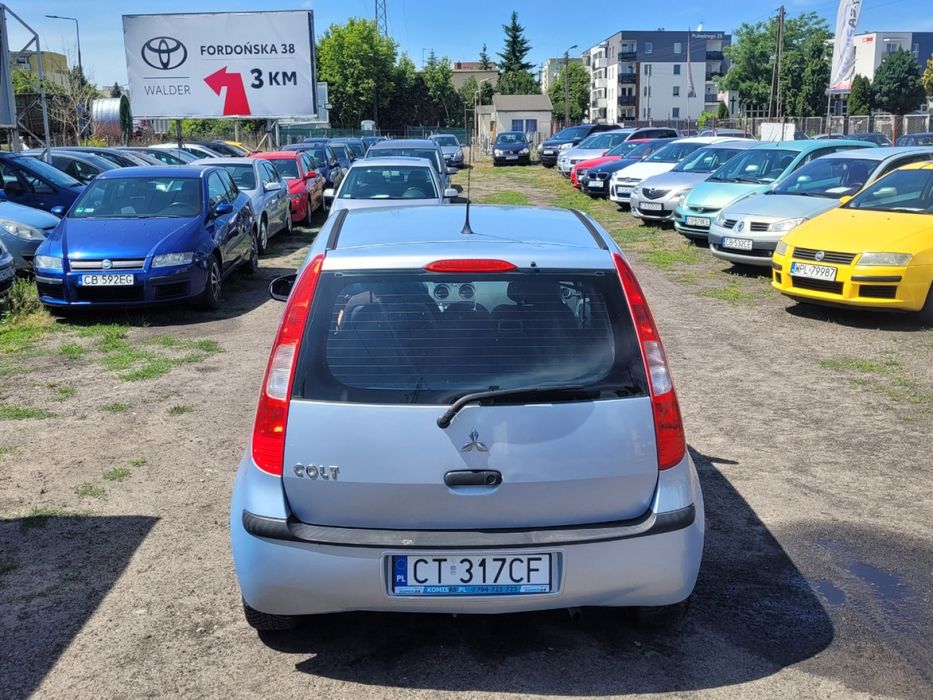 Mitsubishi Colt 1.4 benzyna * Klimatyzacja Zadbany Niski przebieg  *