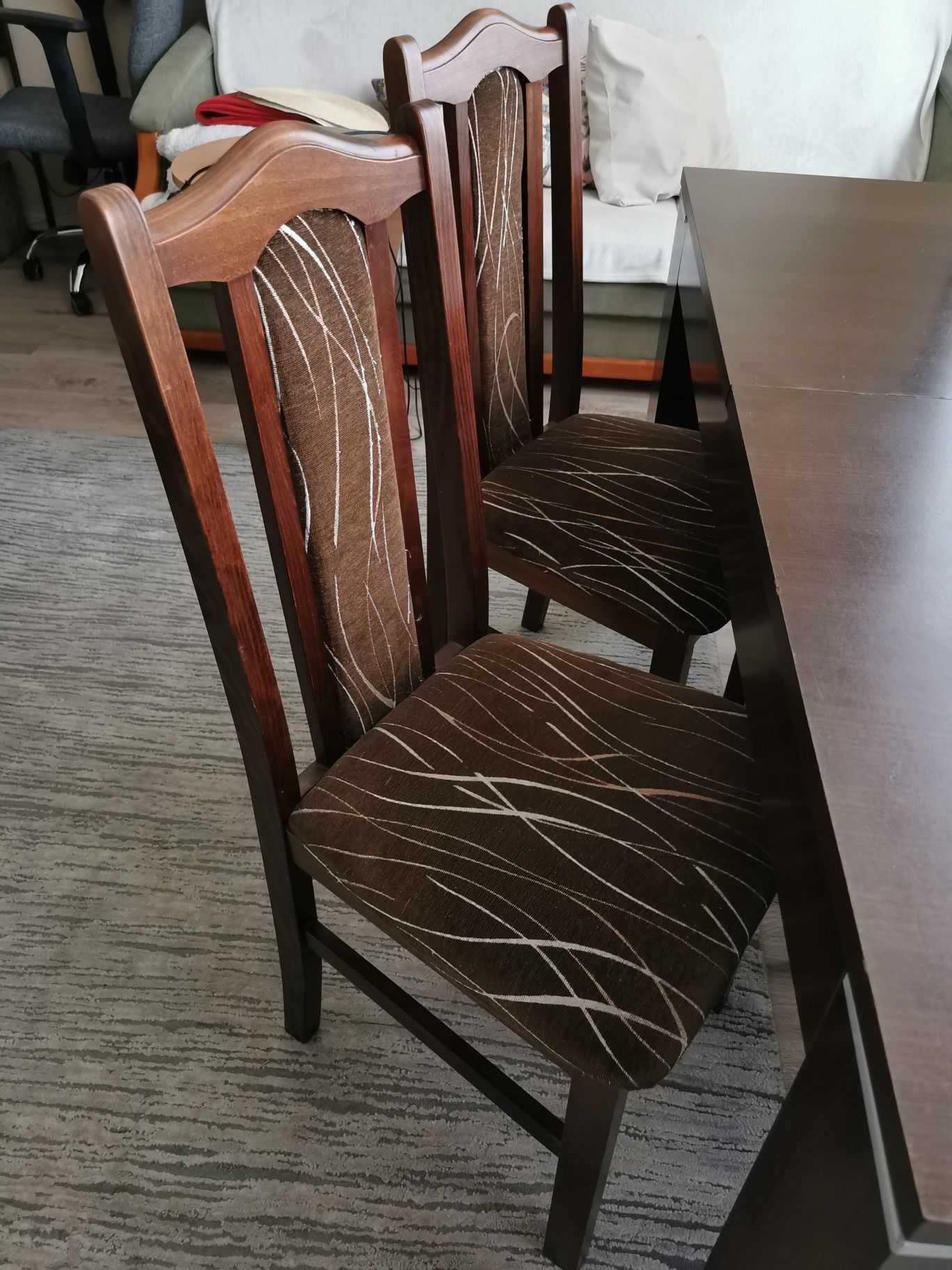 Stół 90x140cm z 2 krzesłami gratis