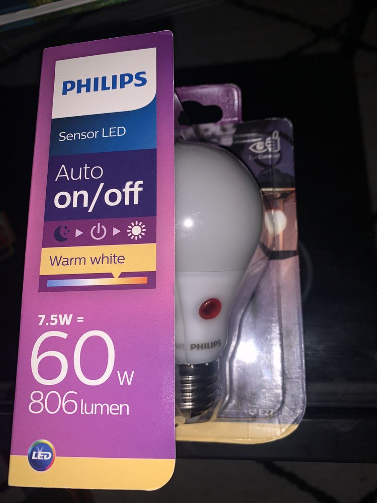 Żarówka LED sensor auto on/off