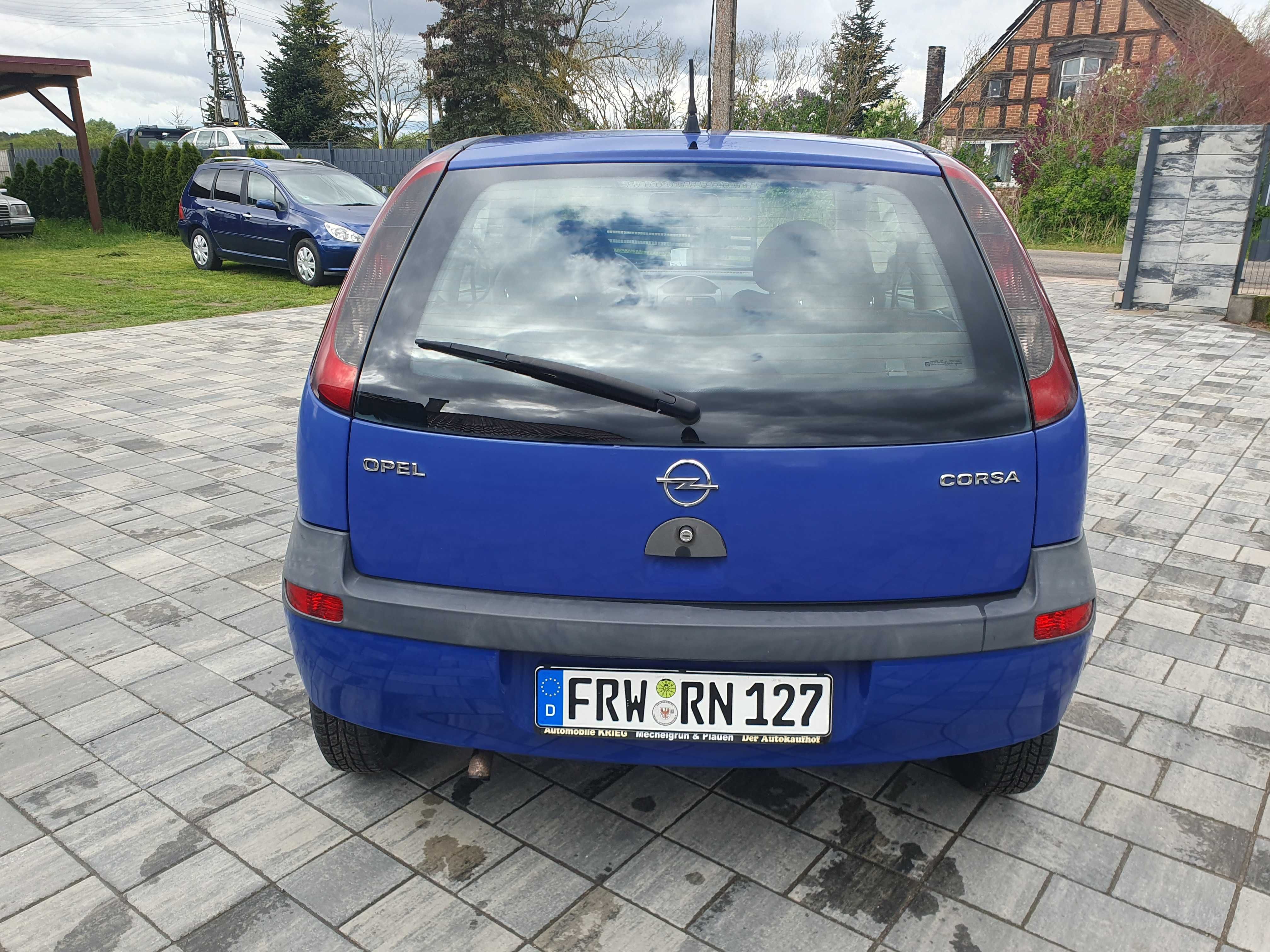 Opel Corsa C 1.0 benzyna  Klimatyzacja
