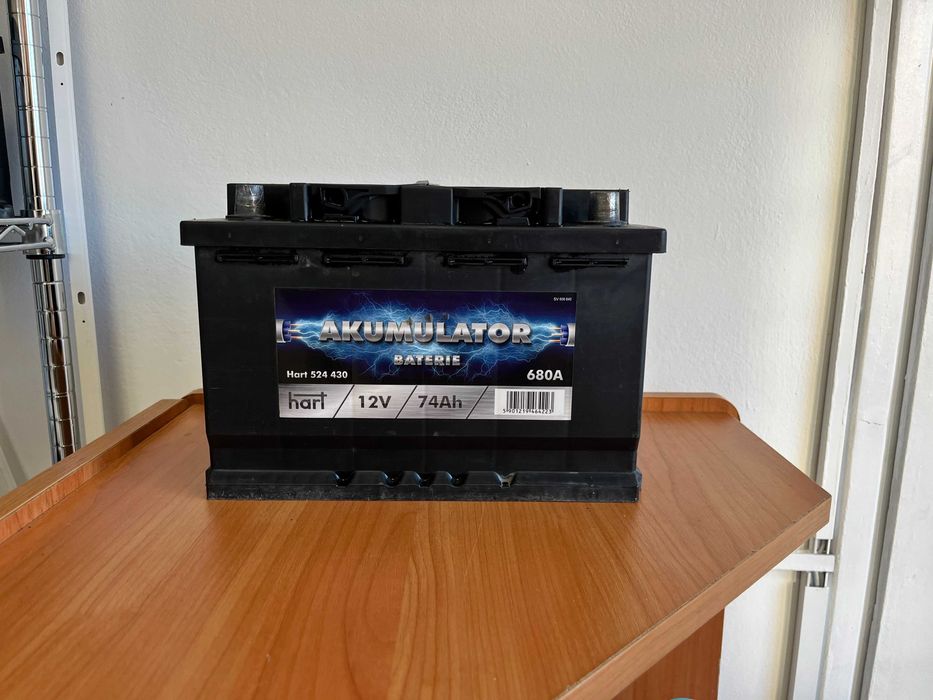 Akumulator HART 74Ah 680A (EN) - 12V - DO BENZYNY