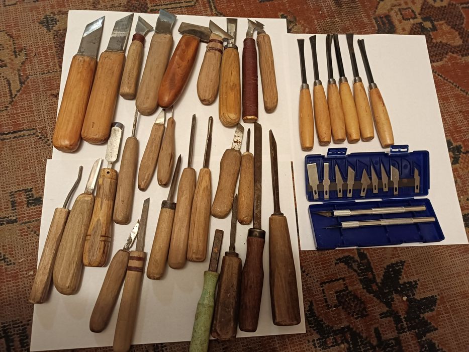 Стамески  и резцы по дереву