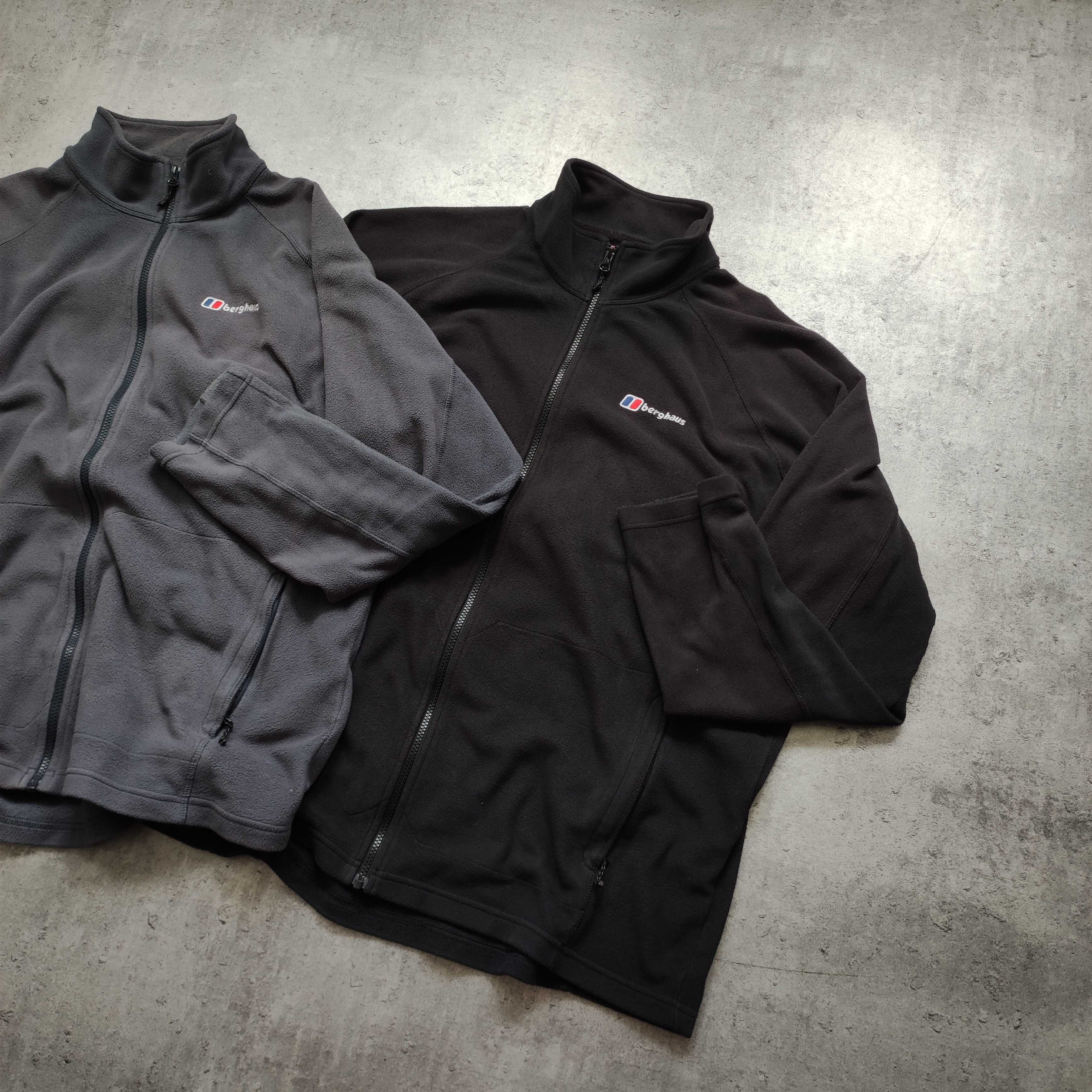 MĘSKI Zestaw 2x Bluza PREMIUM Polar Trekking Thermal Berghaus Suwak