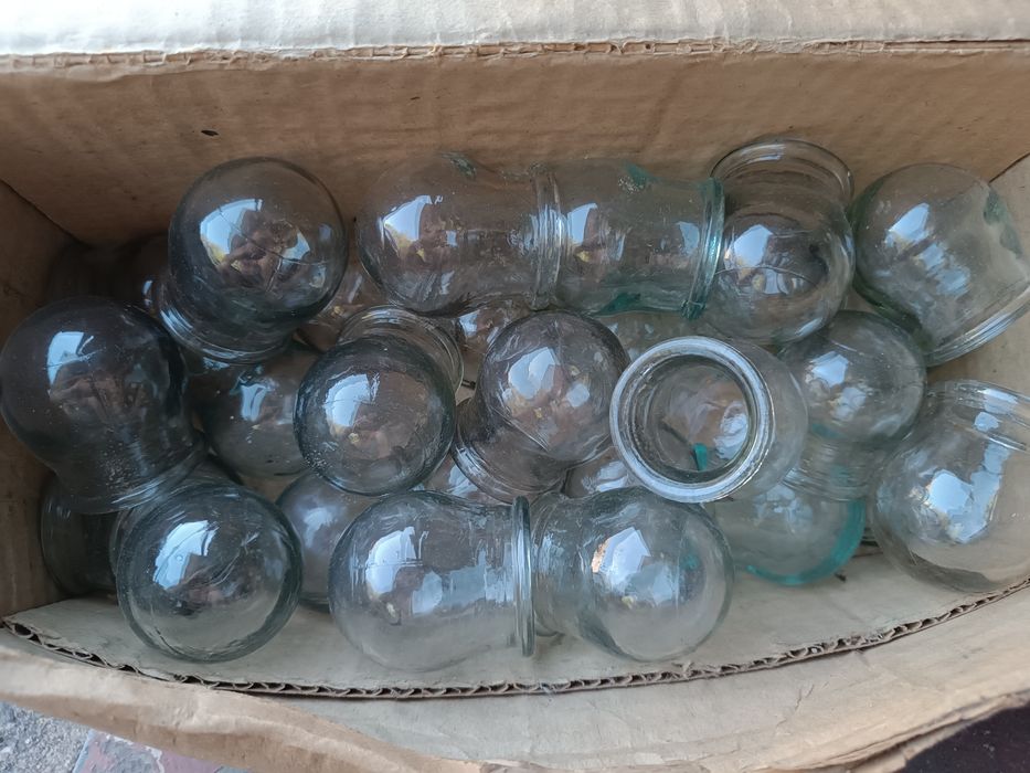 Стеклянные Банки на спину, массаж