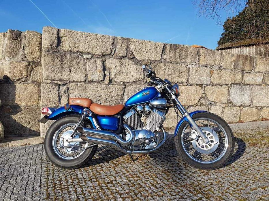 Yamaha Virago 535 – 1997 – Azul Metalizado – Estado Impecável