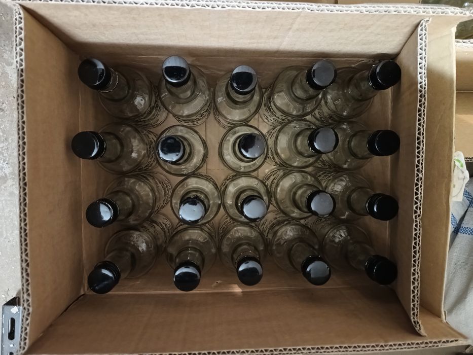 Butelki na Bimber Pędzony nocą butelka ozdobna