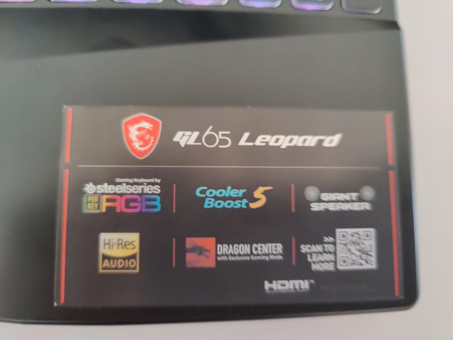 Portátil MSI Gaming PC