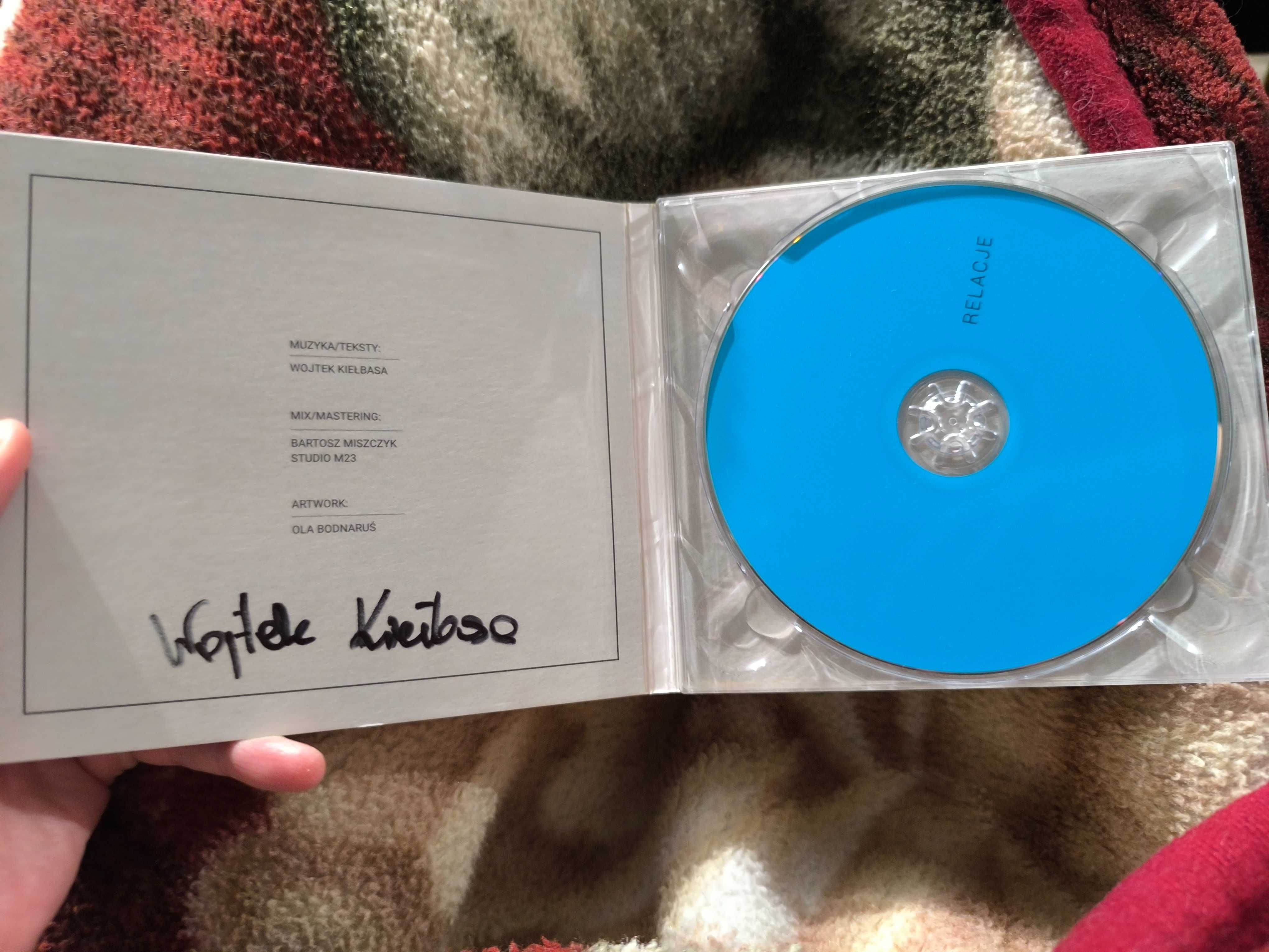 Płyta CD album Wojtek Kiełbasa Relacje
