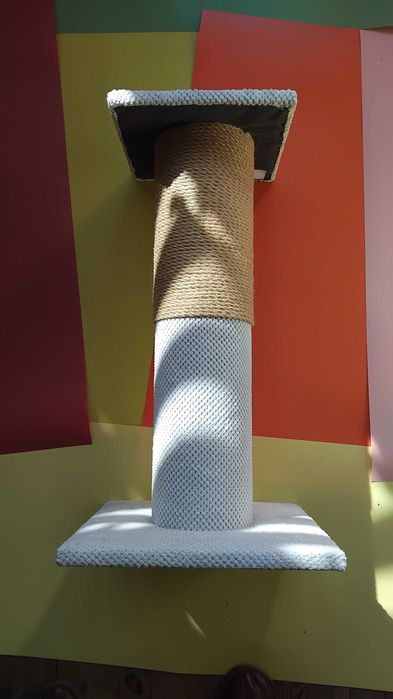 Drapak dla kota ,, Handmade ". Wys 74 cm, podstawa 40 cm