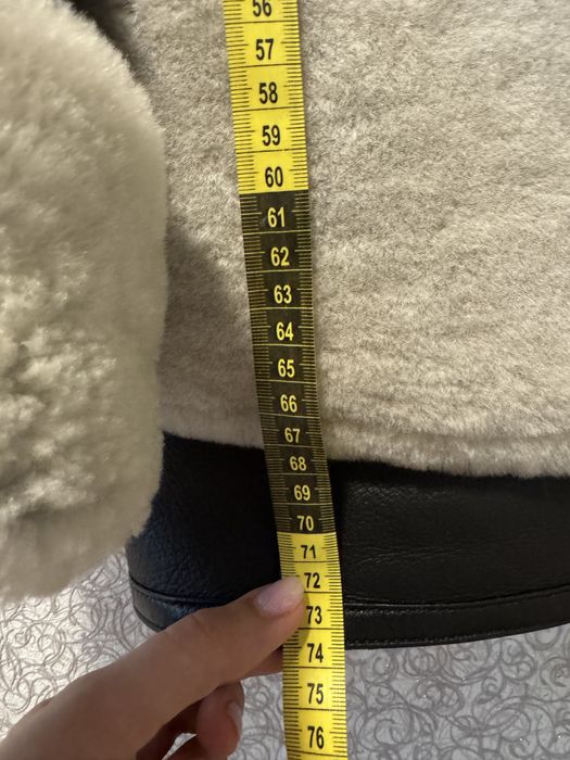 Дублянка з натуральної шкіри та овчини