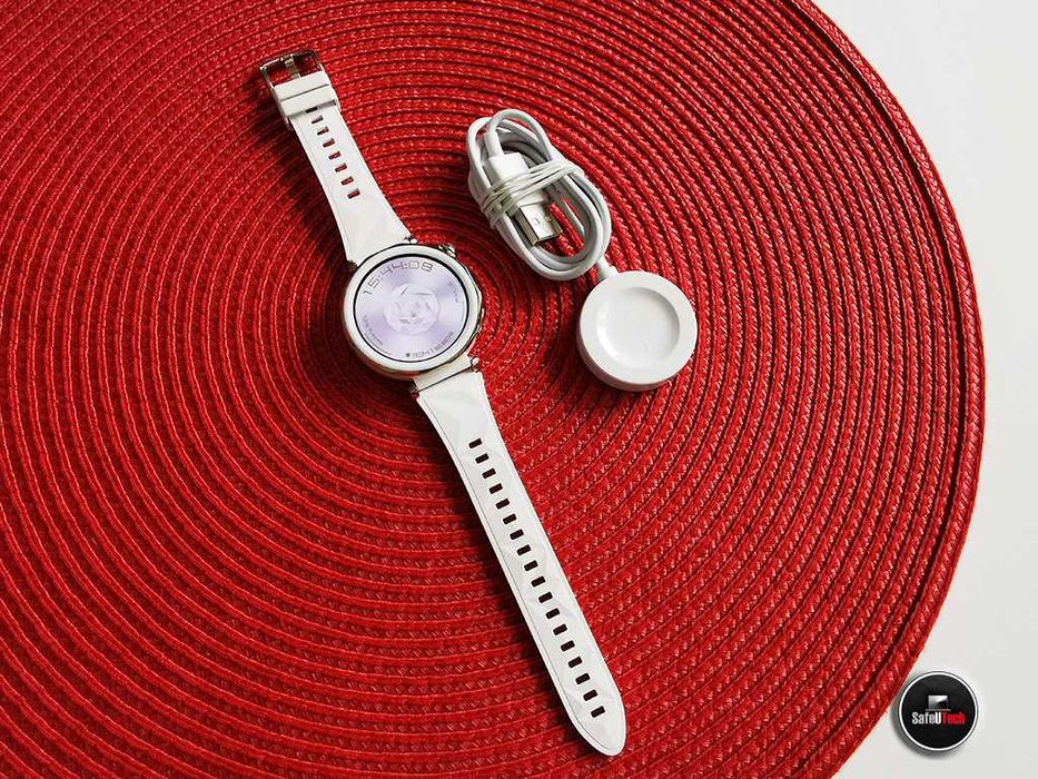 Damski Huawei Watch GT5 Pro 42mm Active - BIAŁY - Szafir - Ceramika GW