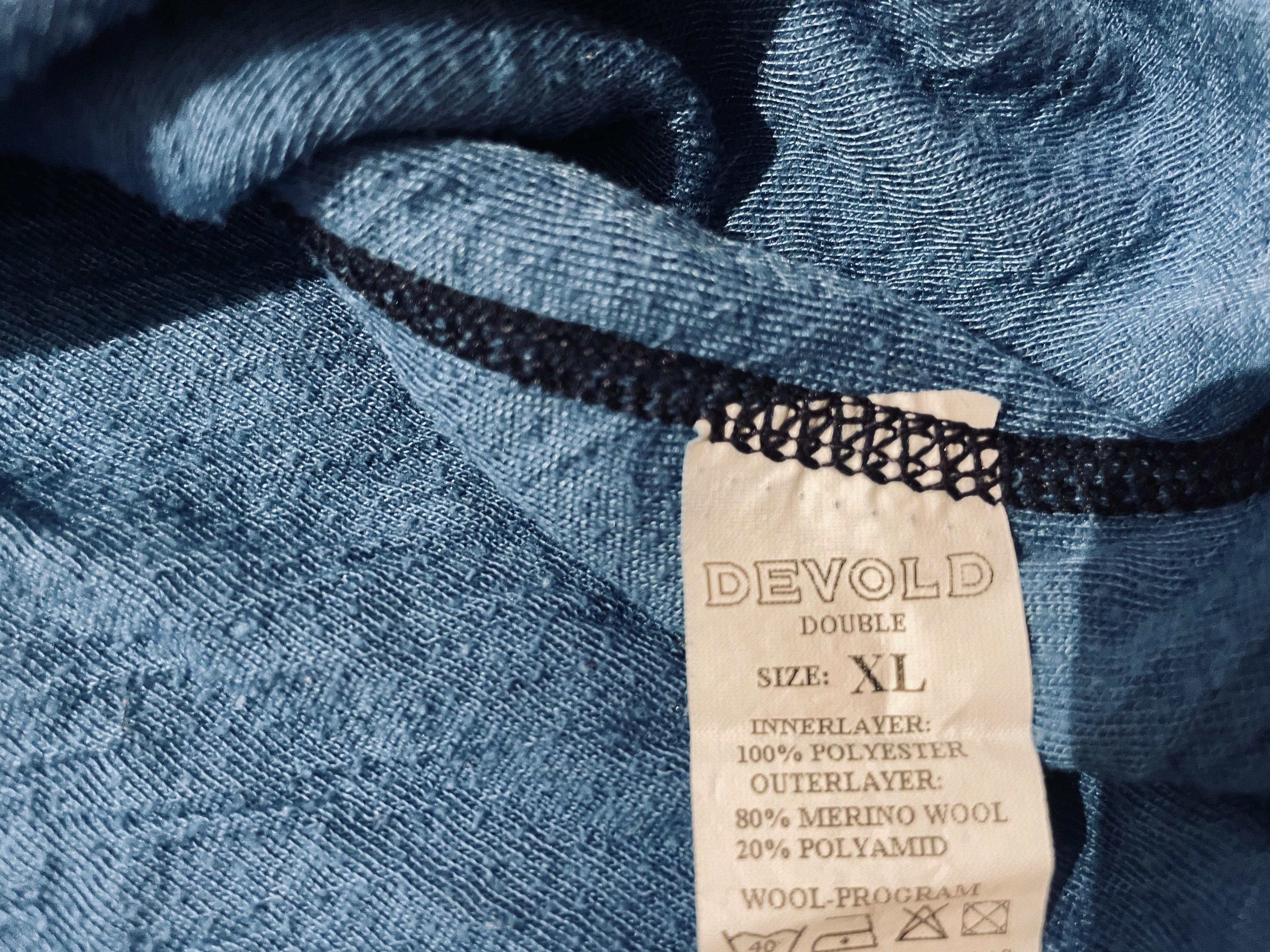 Bluza termoaktywna Merino Devold double roz XL