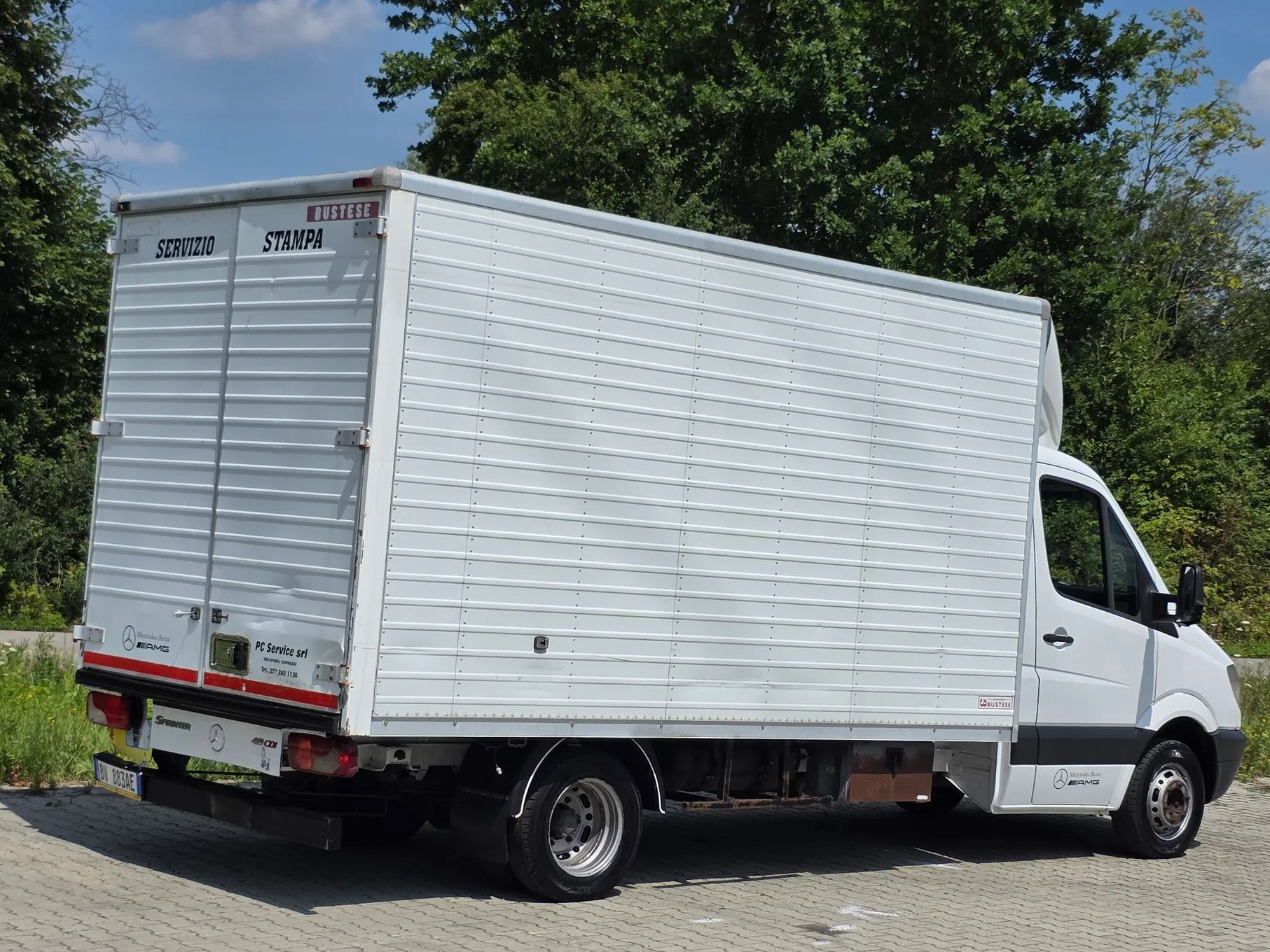 Mercedes-Benz Sprinter 519 / 419 CDI Kontener 4.50 M  ! Klima  ! Bez Korozji  ! Z Włoch  !  3.0 CDI 190 Km !