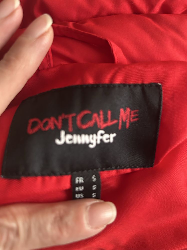 Jennyfer kurtka krótka pikowana buffa