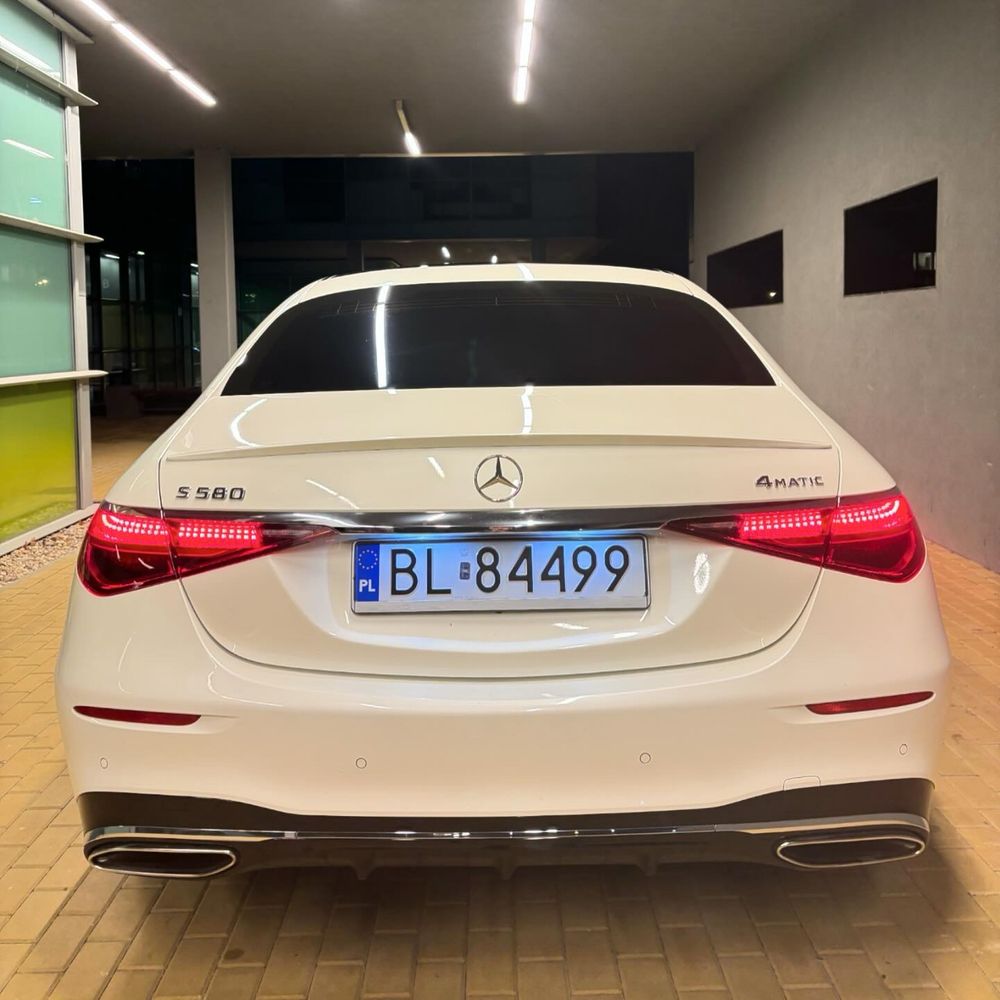 Uslug  wynajem aut na slub Mercedes s580 long version!