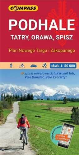 Mapa - Podhale, Tatry, Orawa, Spisz 1:50 000 - praca zbiorowa