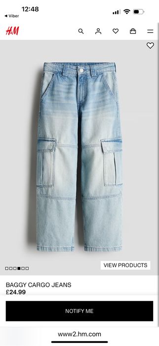 Джинси H&M , нові!