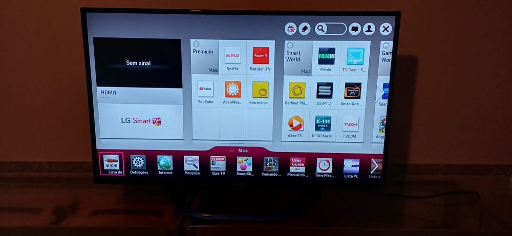 Negociável Televisão - LG 42LA660S Smart TV 42" - 3D - Óculos 3D x4